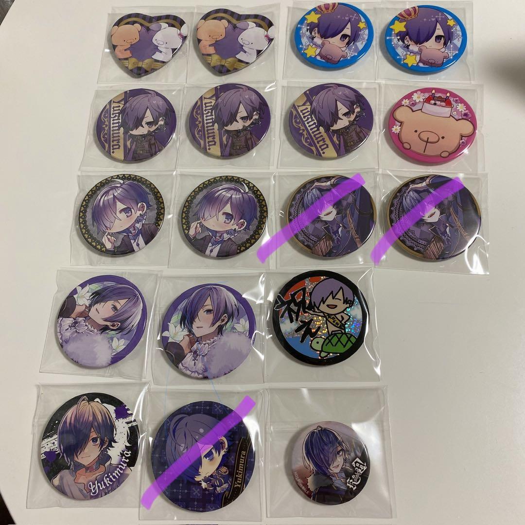 ゆきむら。缶バッジ - メルカリ