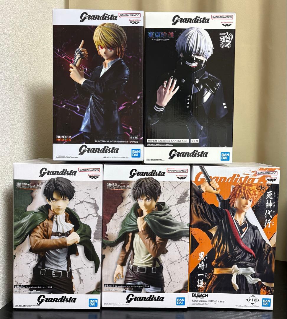 【Grandista】フィギュア 5体セット まとめ売り
