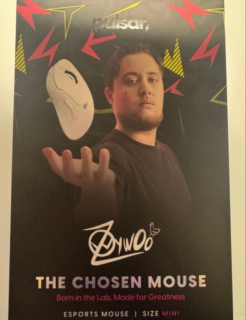 マウス・トラックボール Pulsar ZywOo The Chosen Mouse mini