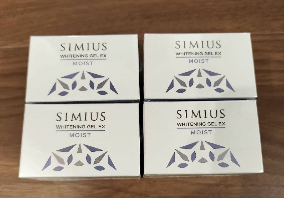 4個　シミウス　薬用ホワイトニングジェルEX モイスト　しっとり　60g