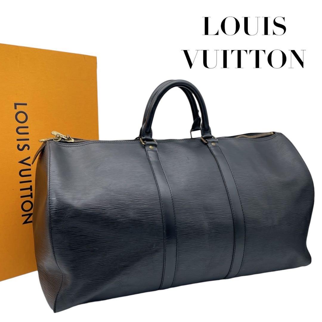 【極美品】ルイヴィトン　エピ　キーポル 50　ボストンバッグ 大容量　5526