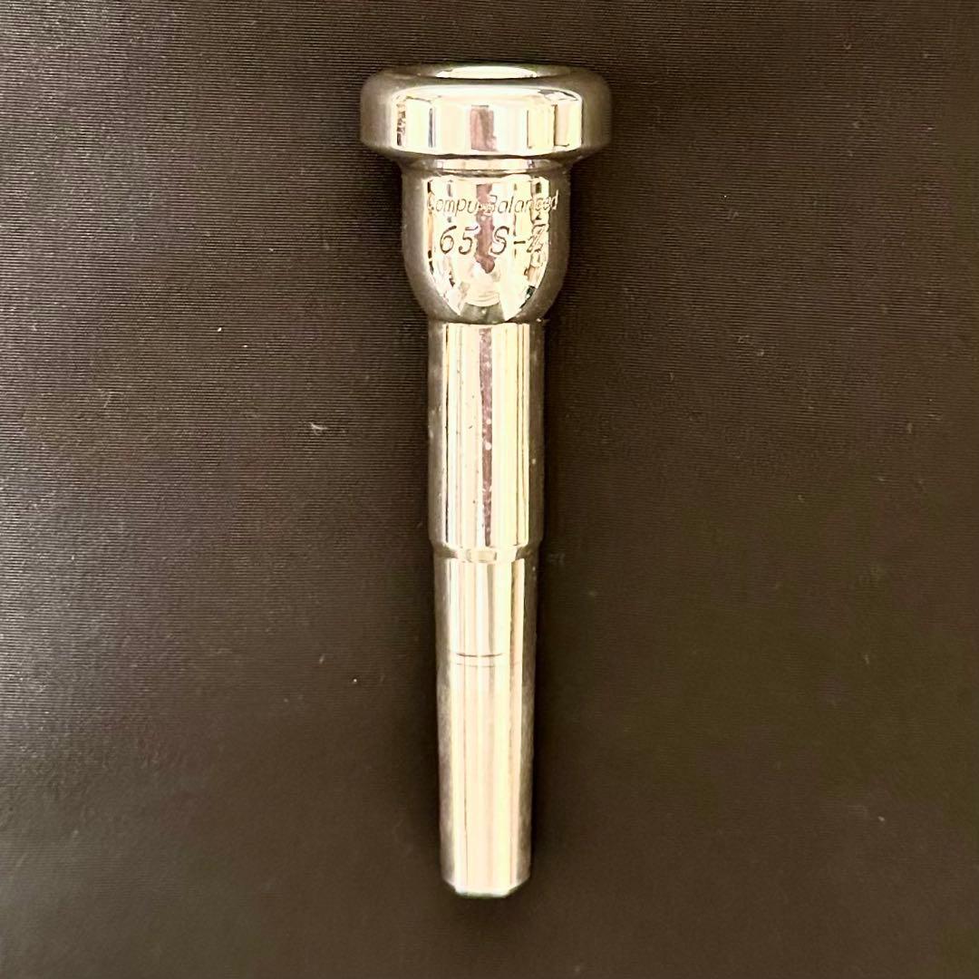 GRトランペットマウスピース 65S-Z 銀メッキ [中古]