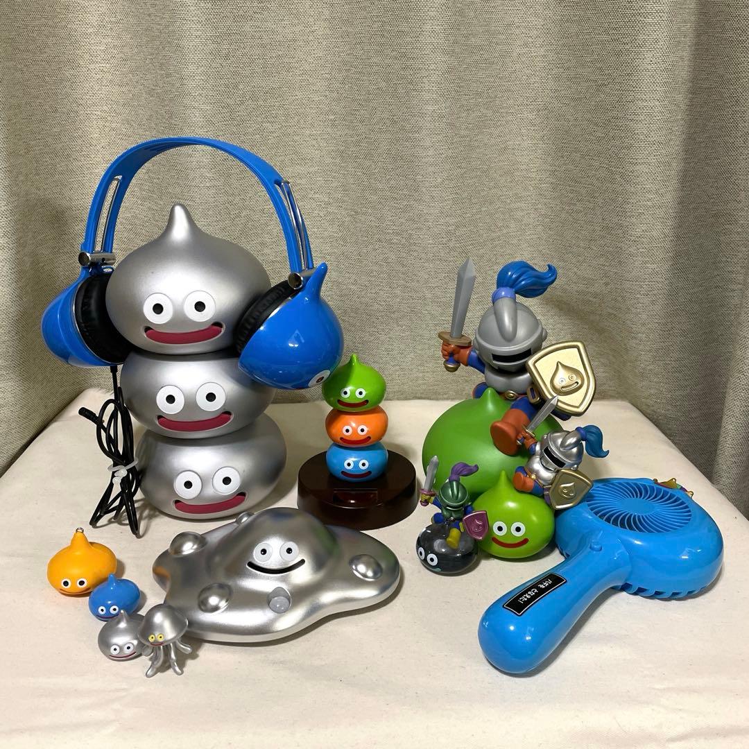 ドラゴンクエスト スライム セット　ヘッドフォン　フィギュア　まとめ売り ドラゴンクエスト スライム セット ヘッドフォン フィギュア まとめ