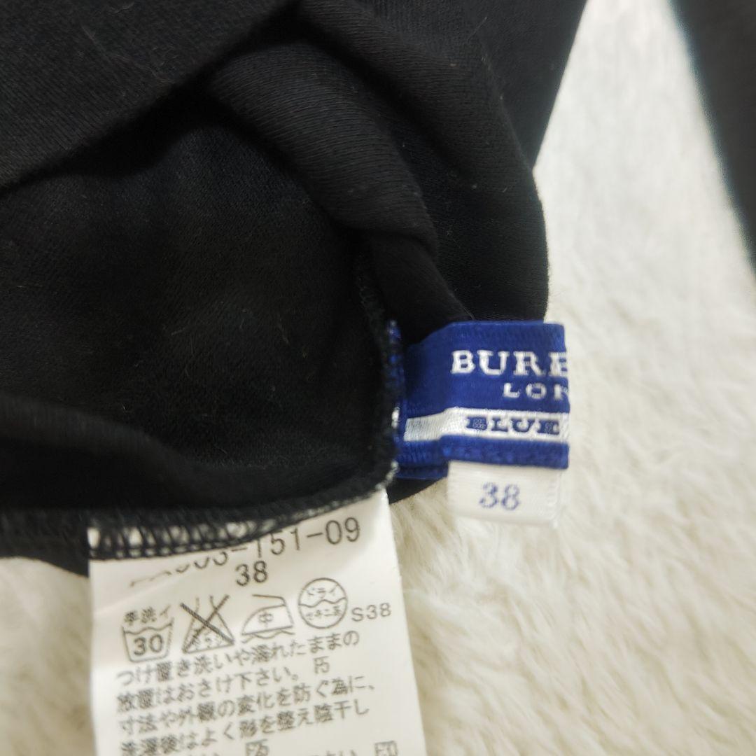 バーバリーブルーレーベル ボウタイ リボン 長袖 ノバチェック