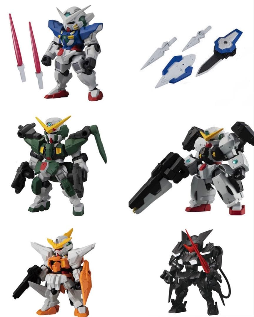 【新品 未組立】 モビルスーツアンサンブル 機動戦士ガンダム OO セット 00弾 商品情報|機動戦士ガンダム モビルスーツ アンサンブル