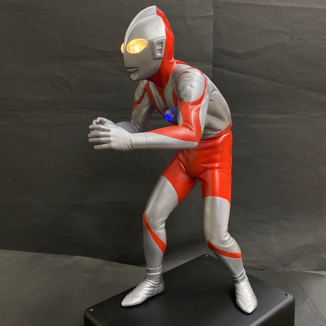 限界突破‼️バンプレストビッグサイズソフビ ウルトラマン電飾加工 検