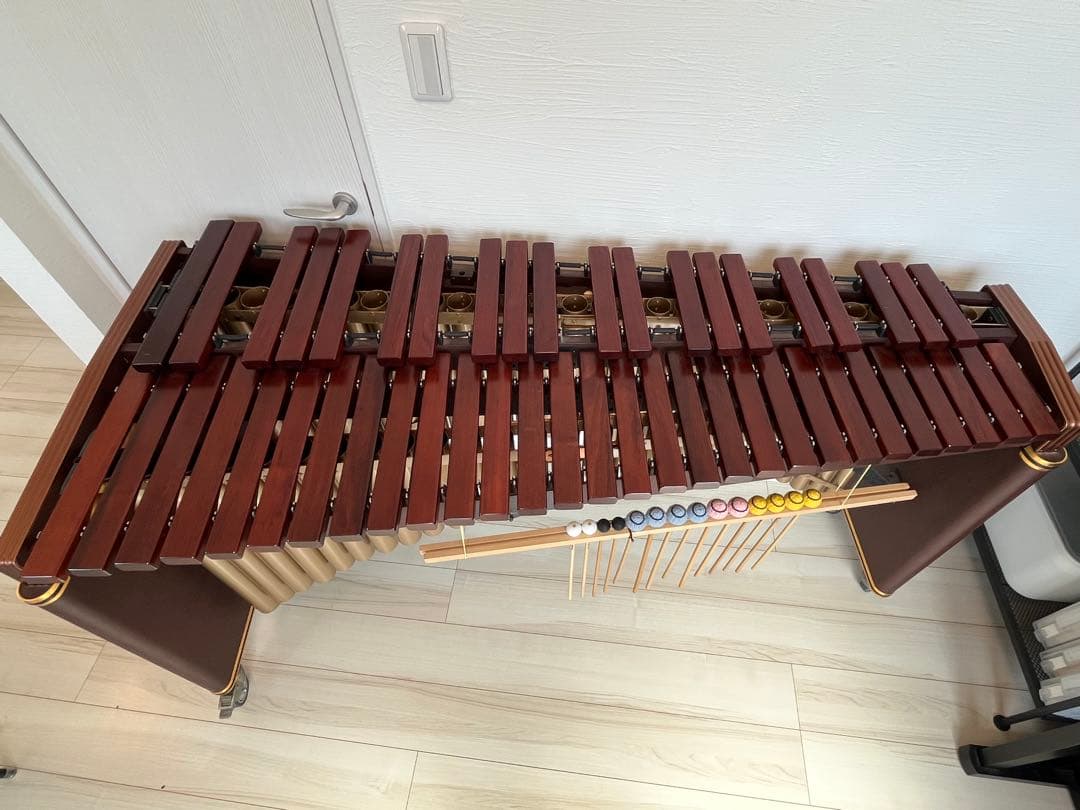 Saito マリンバ 4オクターブ 49鍵（カバー・マレット付）