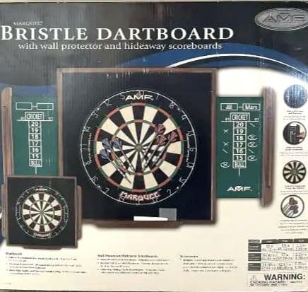 新品ブリストルダーツボード ウォールプロテクターハイドアウェイスコアボード付 Amazon | プロフェッショナルダーツボードセット – ブリストル