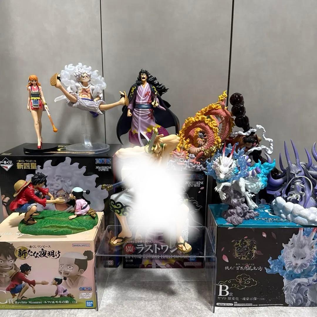 一番くじ　ワンピース　ワノ国　ルフィ　モモの助　ナミ　ヤマト　カイドウ