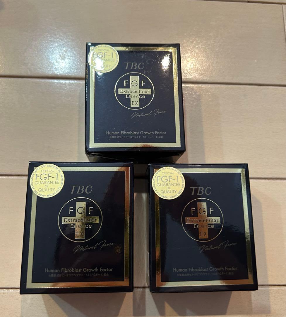 【新品未開封】TBC FGFエクストラエッセンスEX_30mL_3個