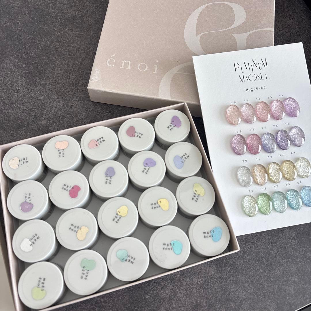 énoï プラチナムマグネット 20個セット