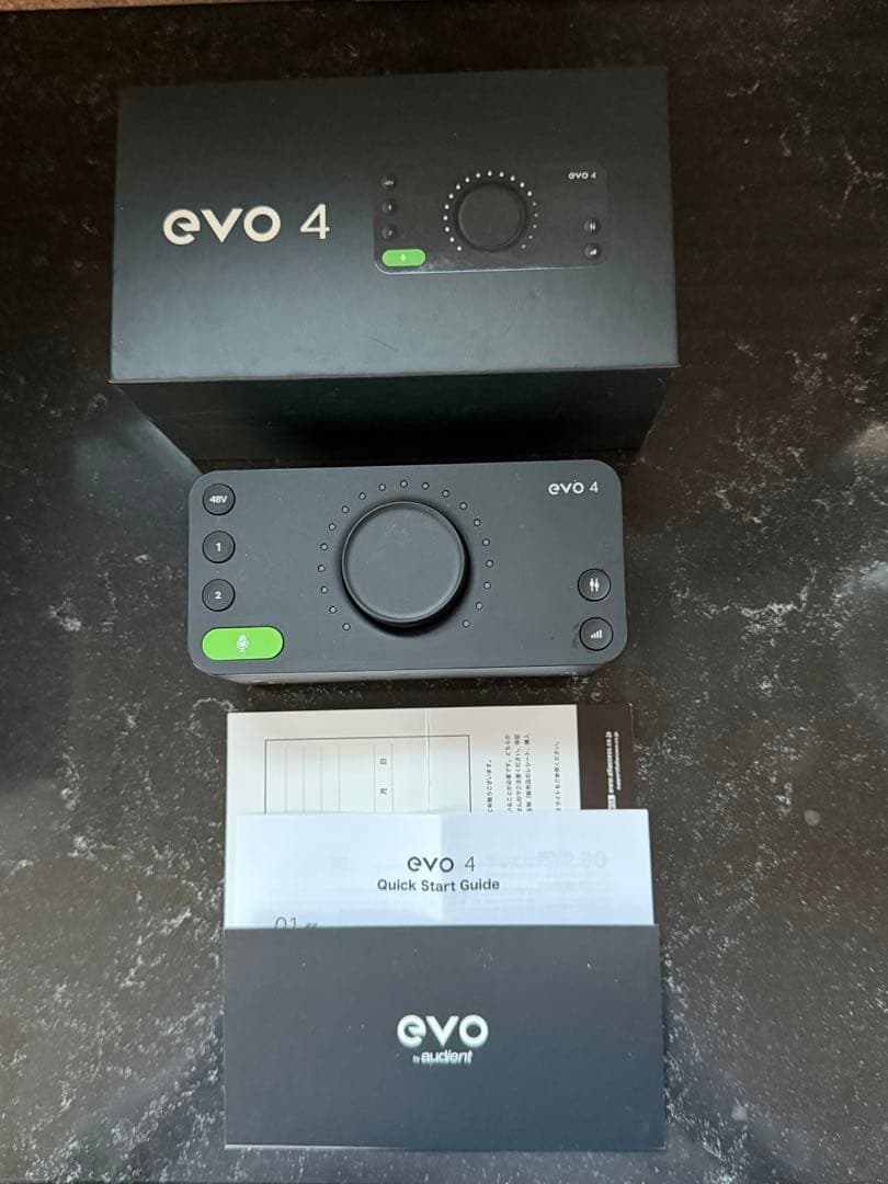 AUDIENT オーディオインターフェイス evo4