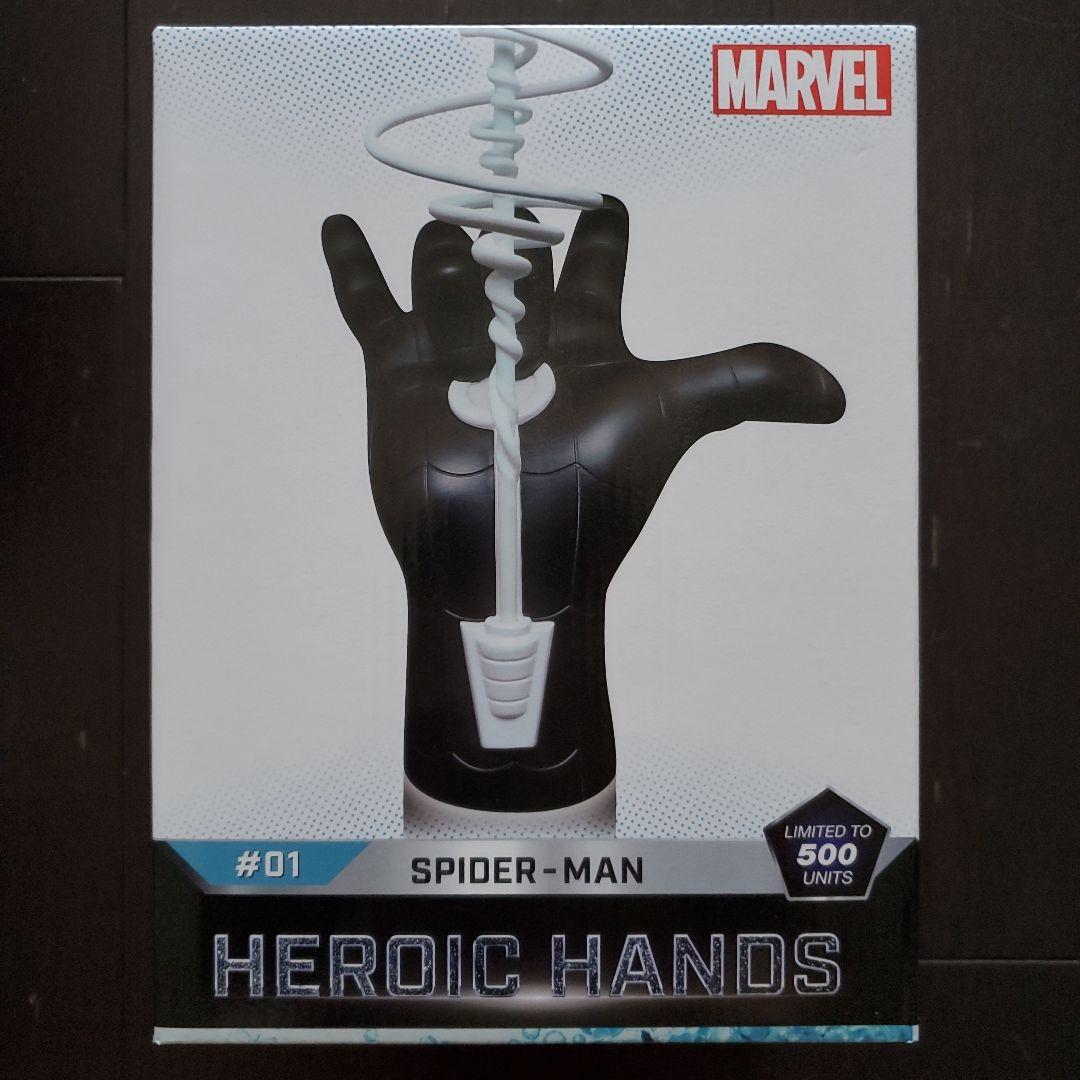 レア マーベルコミック １／１スケール ヒロイックハンド スパイダーマンブラック フォトレビュー】『マーベル・コミック』1/1スケール ヒロイック