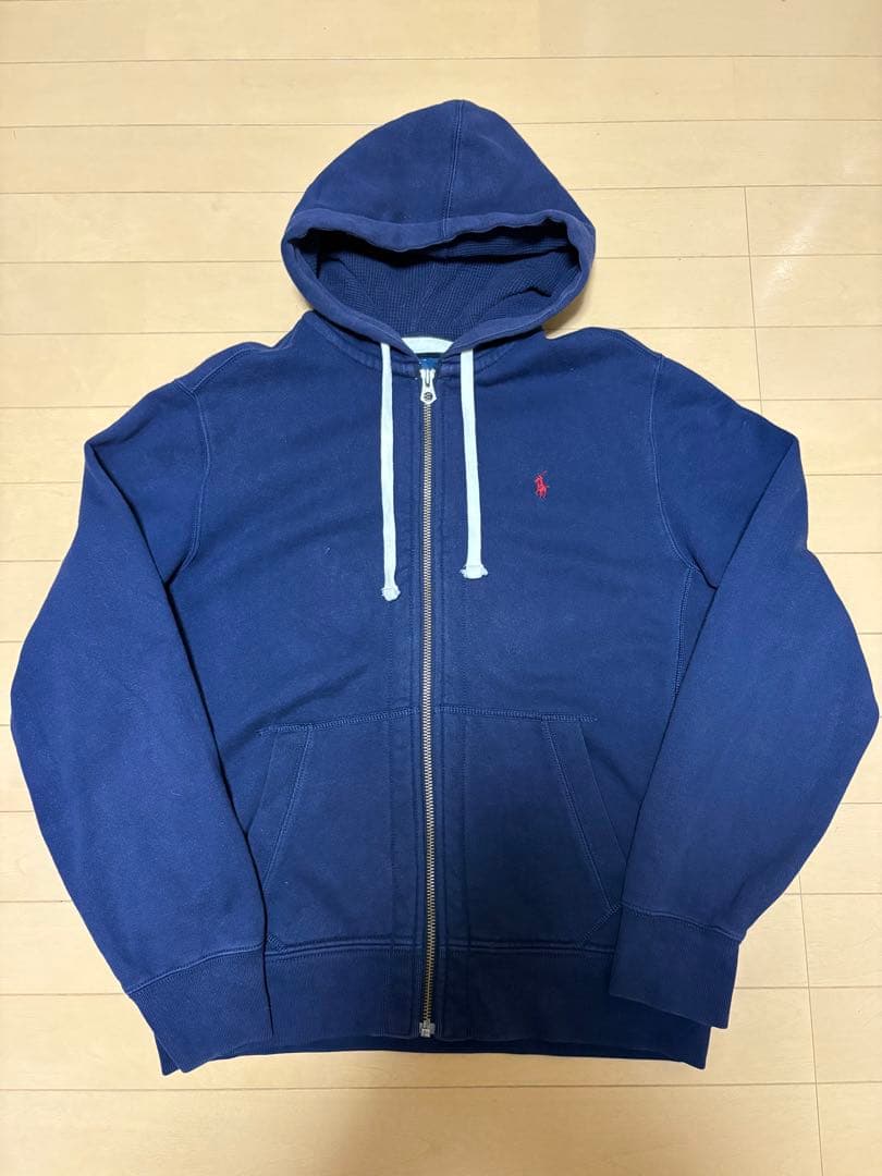 ラルフローレン フルジップパーカー ネイビー M