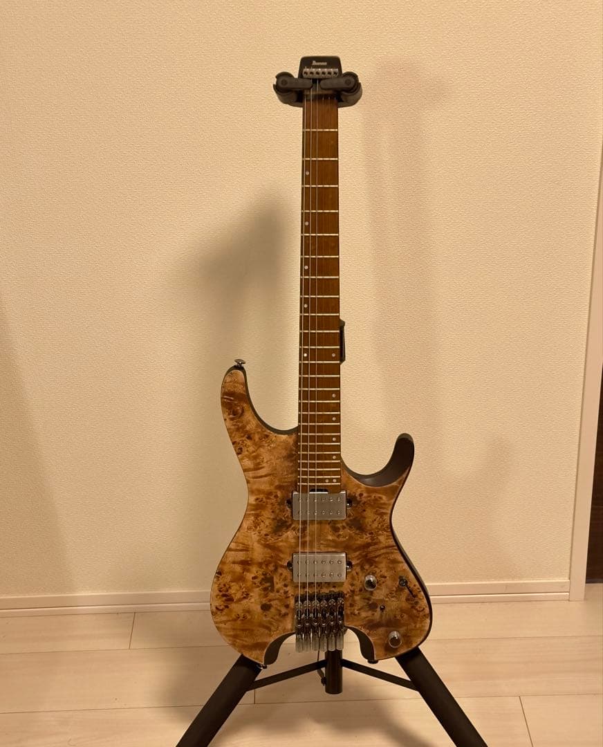 Ibanez Q52PB ヘッドレス Ibanez Q52PB Standard Headless Electric Guitar Antique Brown