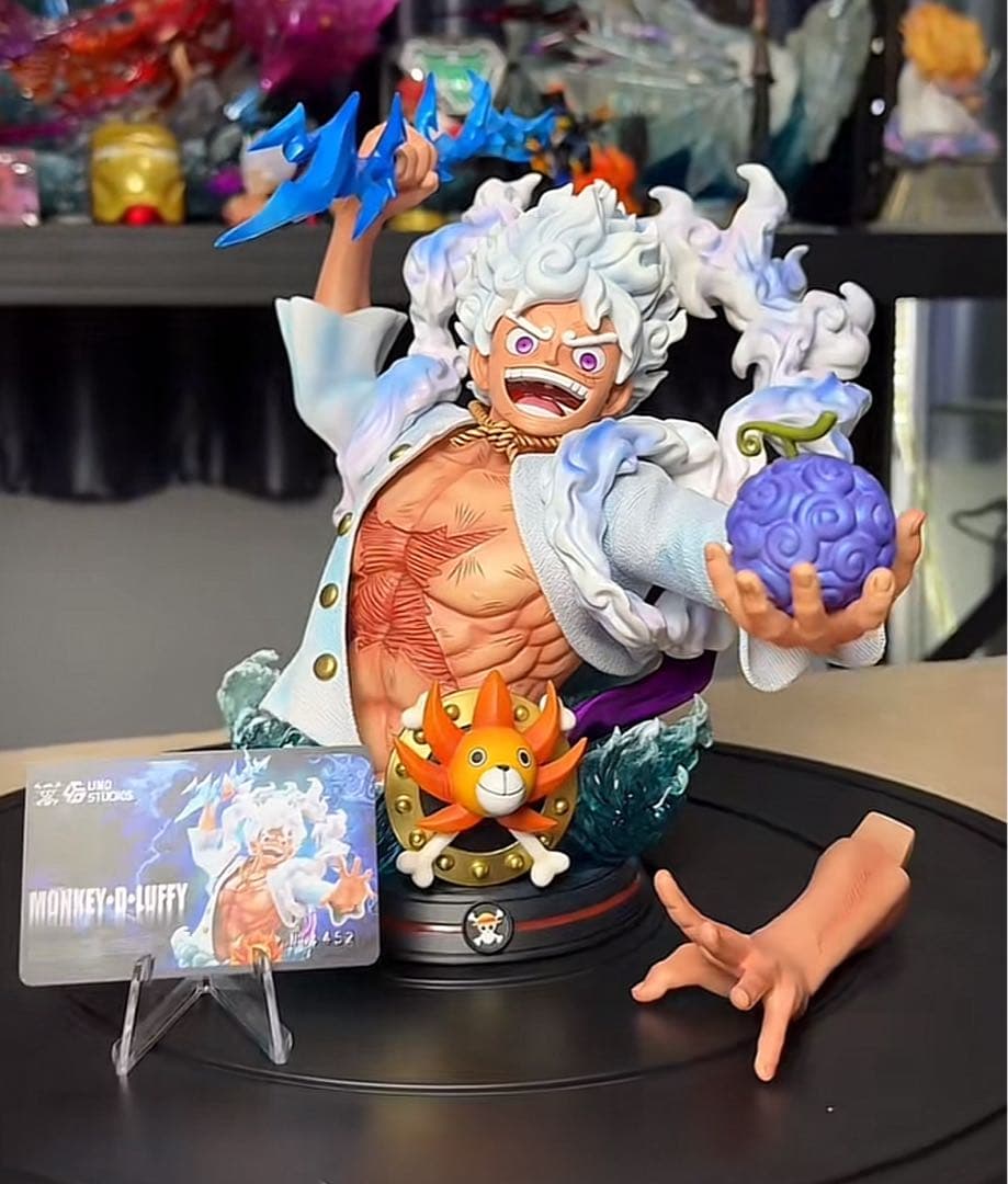 【新品】ワンピース ルフィ ニカ フィギュア ガレージキット ワンピース ギア5 ルフィ ニカ ガレージキット フィギュア 塗装済み