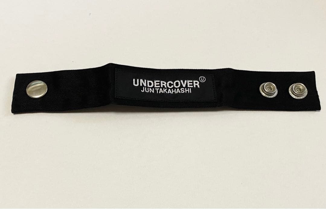 アンダーカバー　リストバンド　ブラックタグ　バングル　ブレスレット