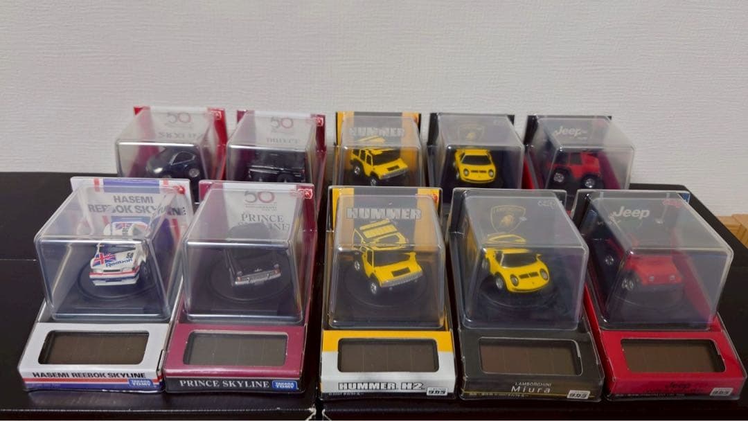 スカイラインHUMMER　Jeep ターンテーブル　未開封10個セット