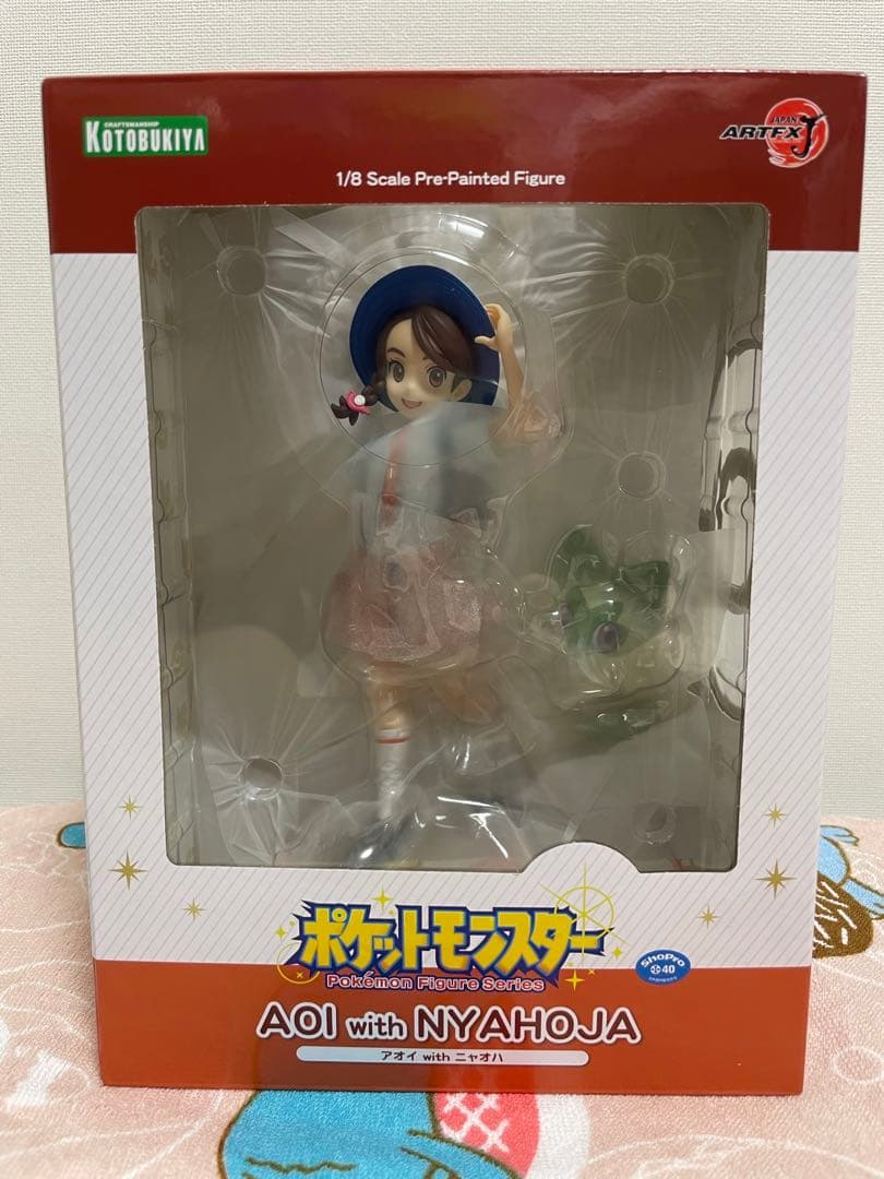 【新品】ポケモン フィギュア アオイ ニャオハ スカーレットバイオレット