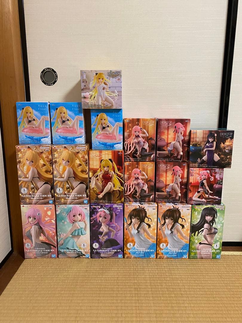 ToLOVEる　ダークネス　フィギュア　セット