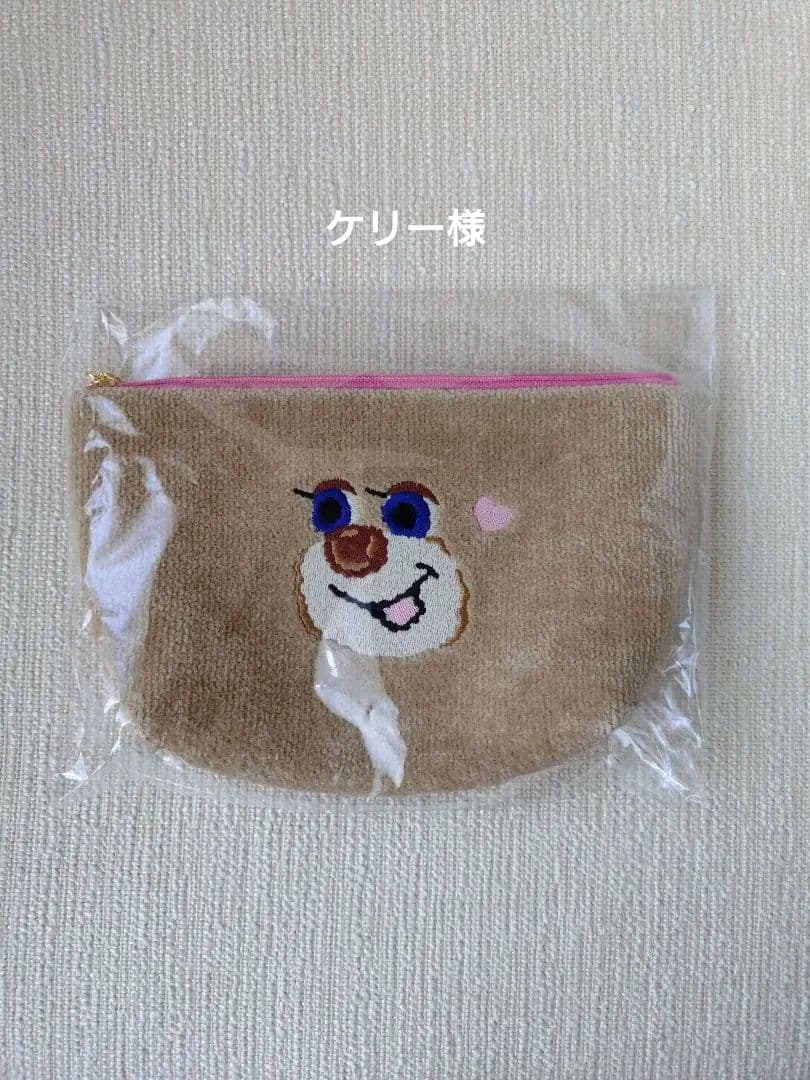 ドアップテディガール　コスメポーチLOVELARY