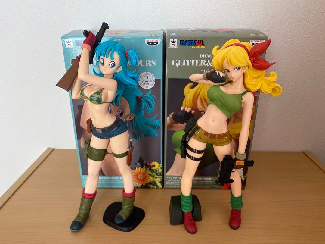 ドラゴンボール GLITTER&GLAMOURS フィギュア ブルマ ランチ ドラゴンボール ブルマ・ランチフィギュアGLITTER&GLAMOURS - メルカリ