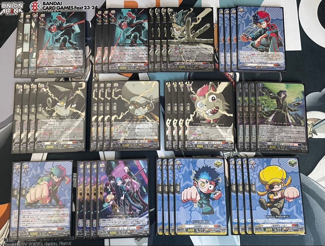 ヴァンガード　巻戻士　デッキ　パーツ　セット