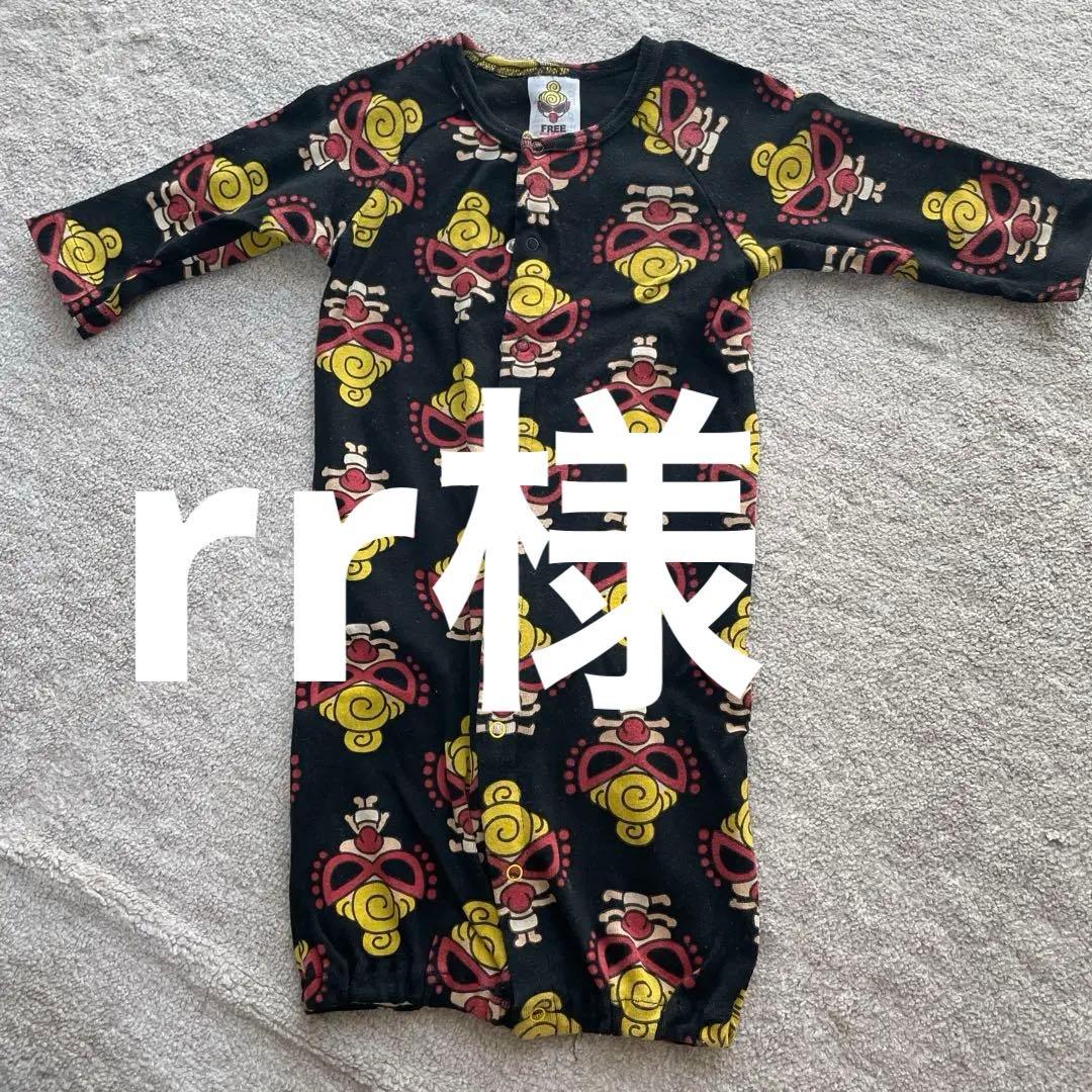 ヒステリックミニ　柄ロンパース