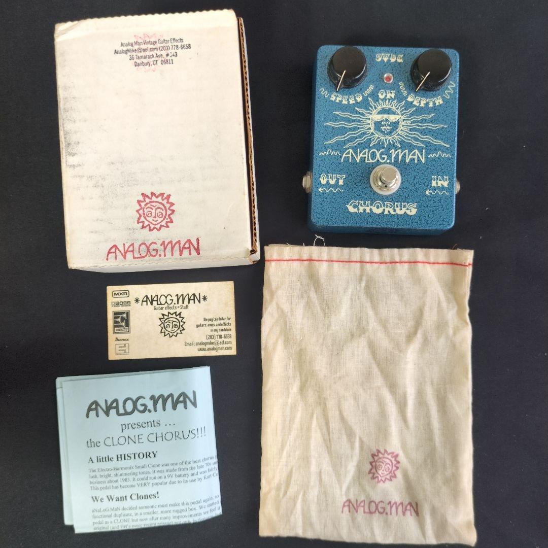 AnalogMan Clone Chorus クローンコーラス 箱・付属品付き
