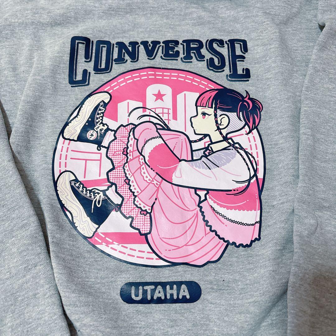 当選品 非売品 水曜日のカンパネラ 詩羽 コンバース 三好よしみ パーカー XL