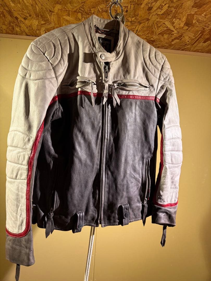 Salott バイカーレザージャケット Mサイズ 楽天市場】541XX シボ(牛革)【641XX の革違い】【schott 神戸正規