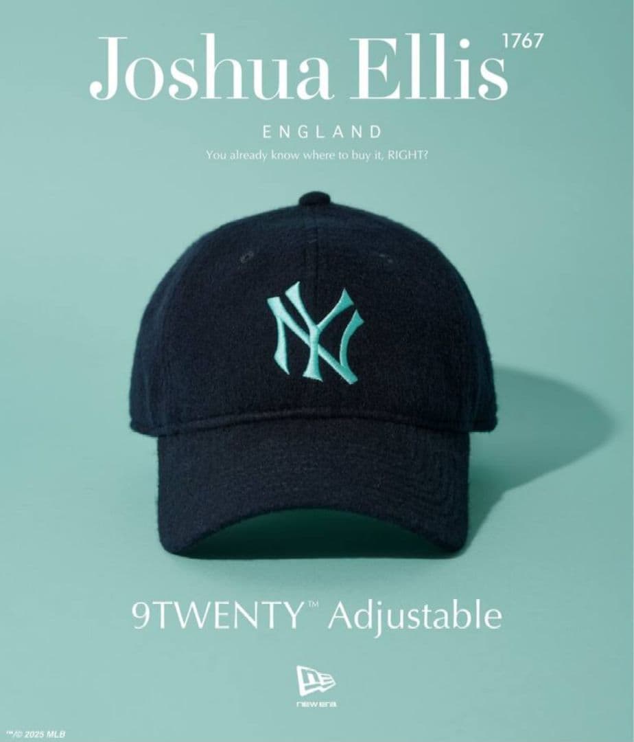 ニューエラ ジョシュア・エリス ジャーナル別注　カシミヤ