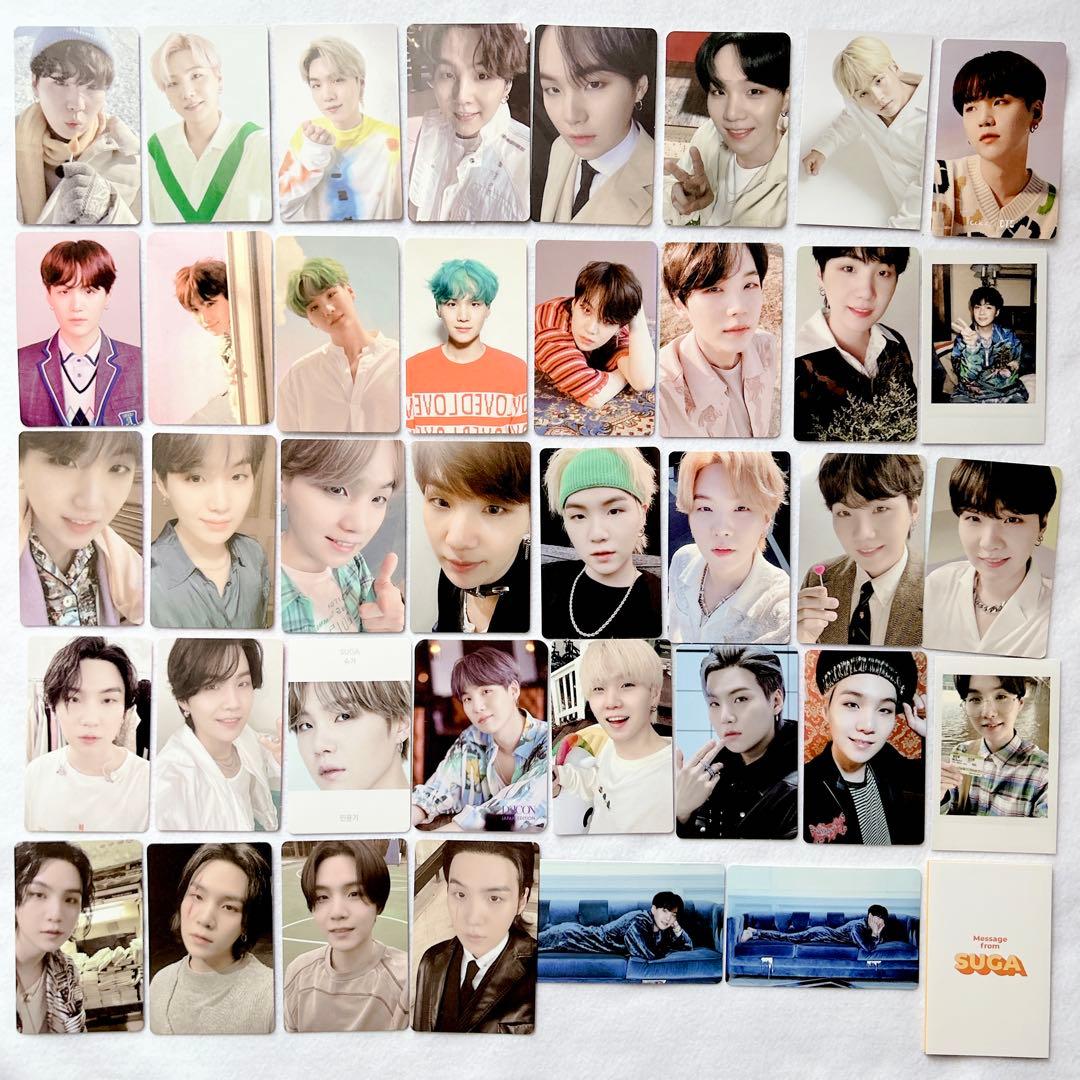 BTS SUGA ユンギ トレカ まとめ売り②★匿名配送
