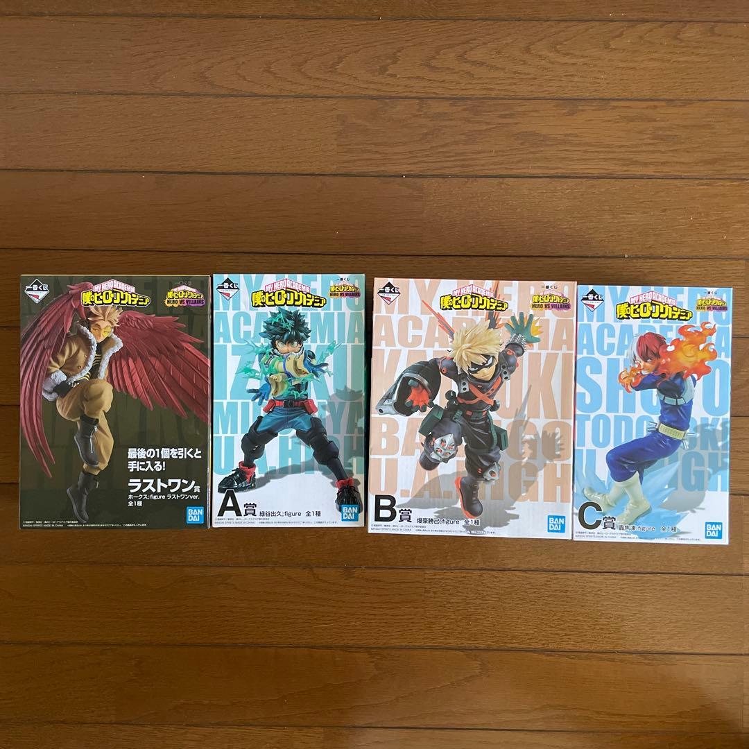 僕のヒーローアカデミア フィギュア 一番くじ　HERO vs VILLAINS