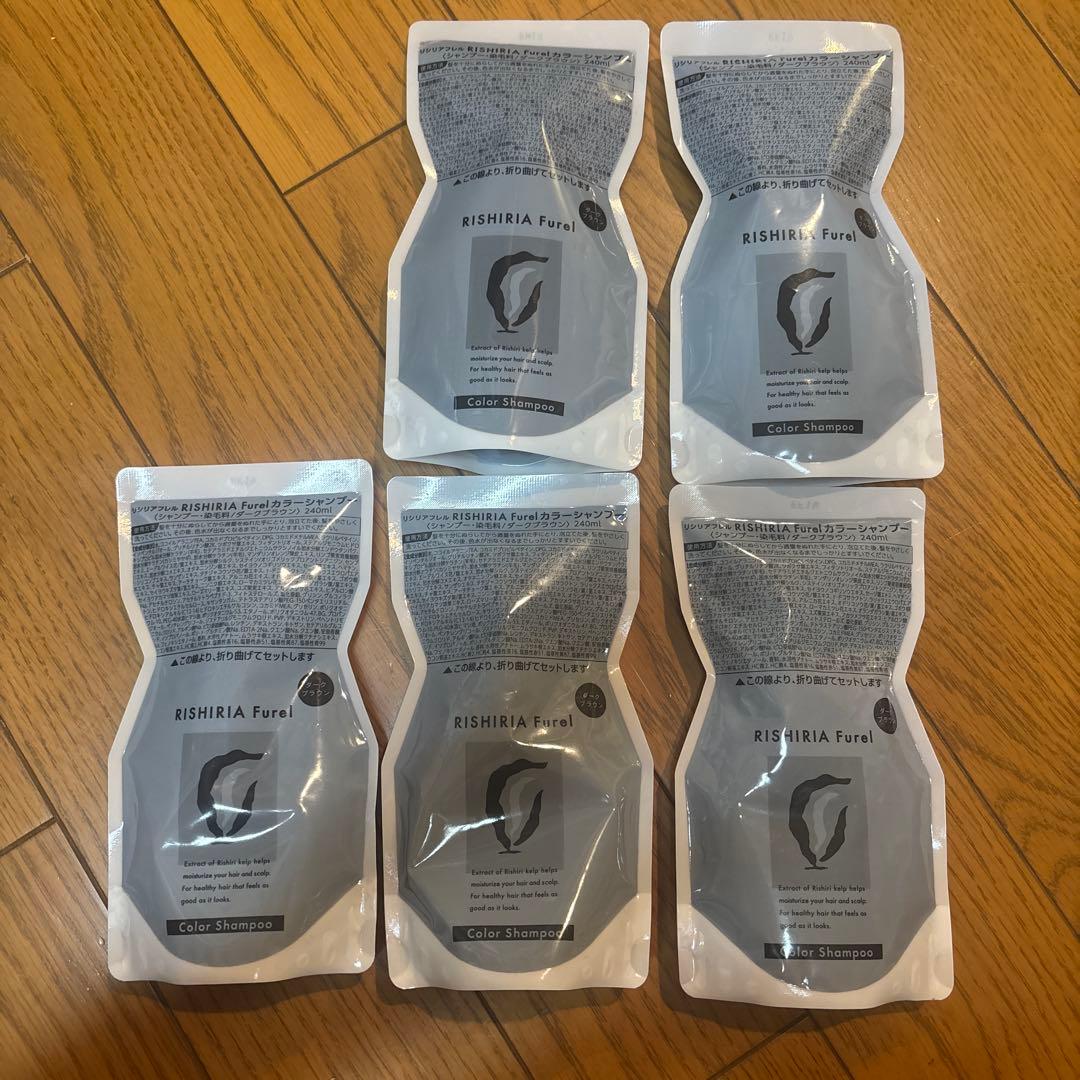 RISHIRIA Furel カラーシャンプー 240ml 5個