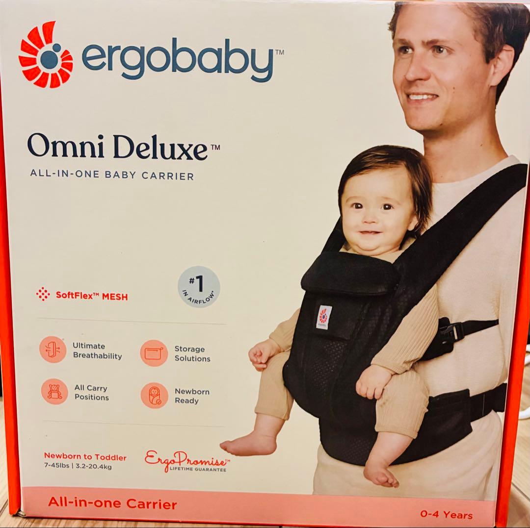 （MINA）Ergobaby Omni Deluxe Black