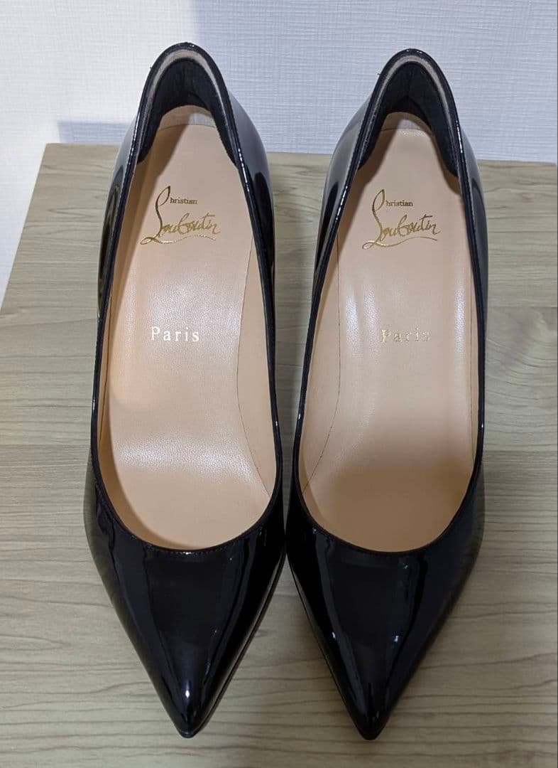 z*0様 ★極美品★Christian Louboutin ブラック ハイヒール