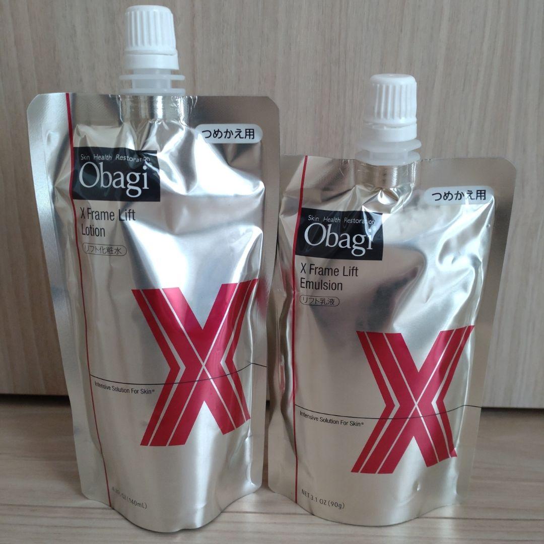 【新品、未開封】オバジ　化粧水　乳液　つめかえ　各１袋