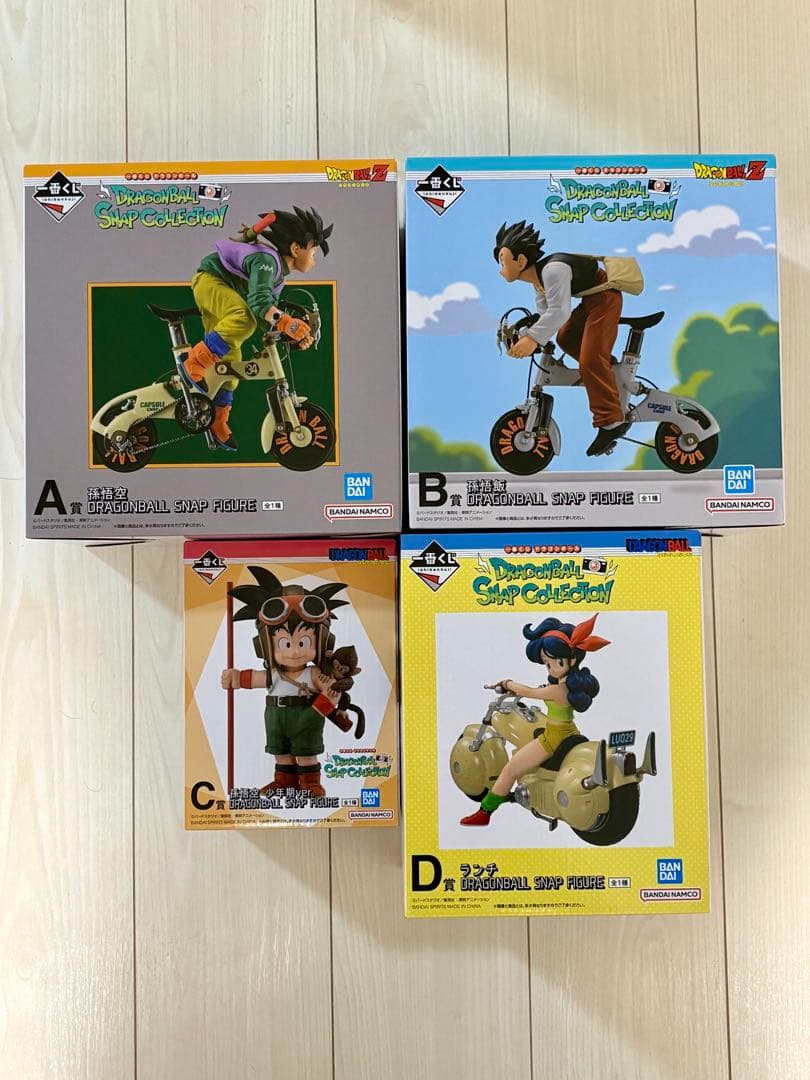 未開封　ドラゴンボール　一番くじ　スナップコレクション　ABCD賞 一番くじ ドラゴンボール DRAGONBALL SNAP COLLECTION｜一番くじ倶楽部