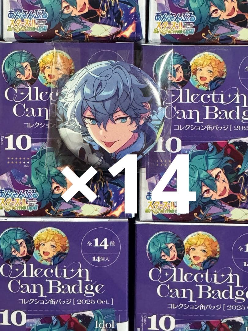 あんスタ 瀬名泉 コレクション缶バッジ 2025 Oct. Idol 14点