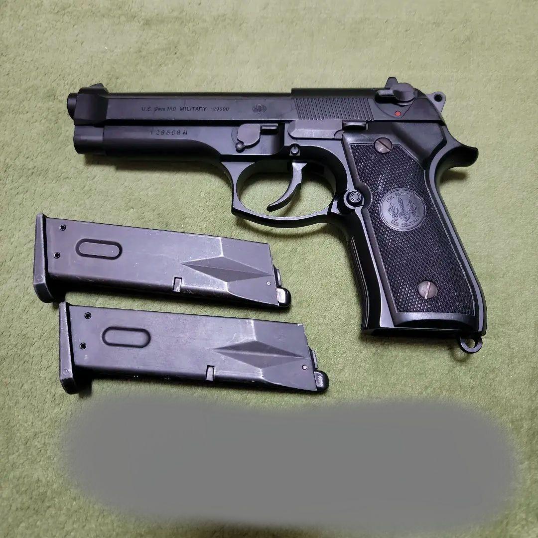 東京マルイ M92F ガスガン 2マガジン付き 東京マルイ 】 No.27 エアーハンドガン M92Fミリタリー用 22連 スペア