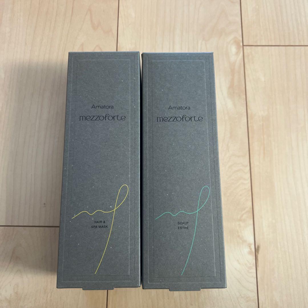 【新品】Amatora mezzoforte スカルプエステ・スパマスク