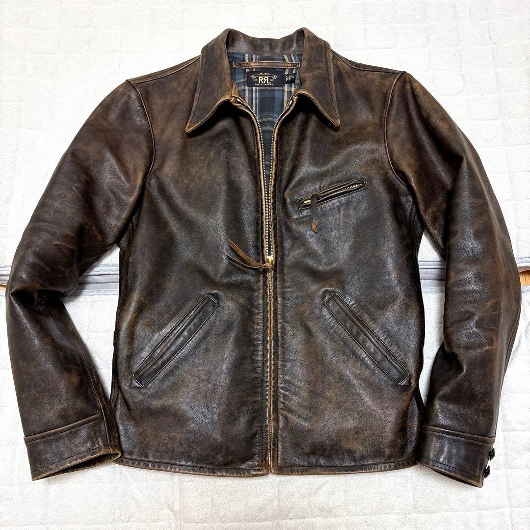 限定セール　RRL ダブルアールエル　ラルフローレン レザージャケット　革ジャン 楽天市場】【SALE】【RRL by Ralph Lauren】ラルフローレン DOUBLE RL