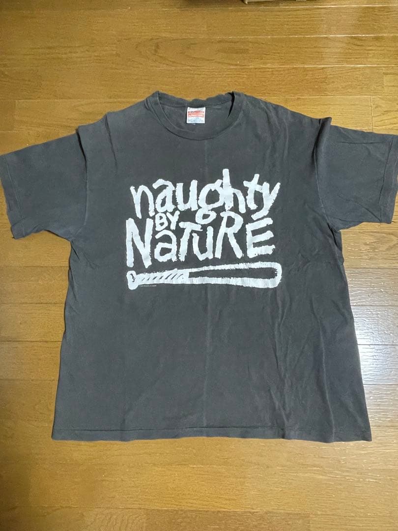 Naughty by Nature Tシャツ XL ブラック,グレー