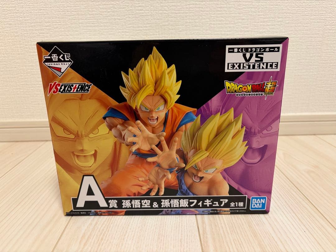 一番くじ ドラゴンボール Ａ賞 親子カメハメ波 悟空&悟飯フィギュア　開封品