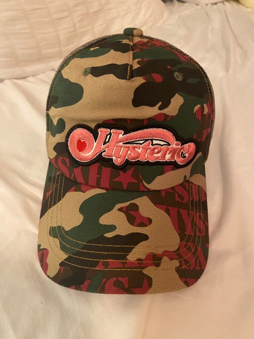 ［新品未使用］ヒステリックグラマー キャップ 迷彩 ヒステリックグラマー 迷彩キャップ - メルカリ