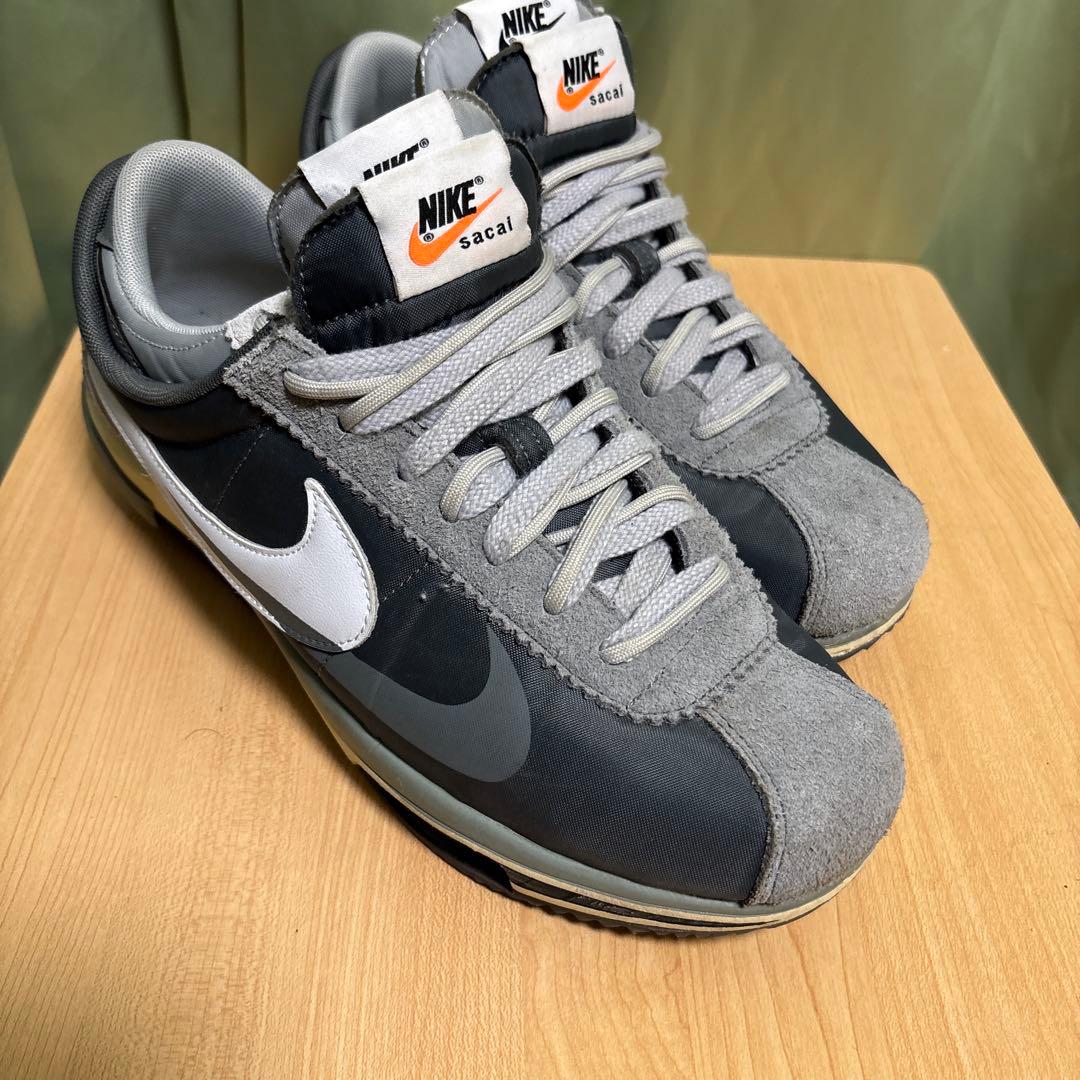 NIKE ナイキ CORTEZ SP sacai 27.5cm アイアングレー