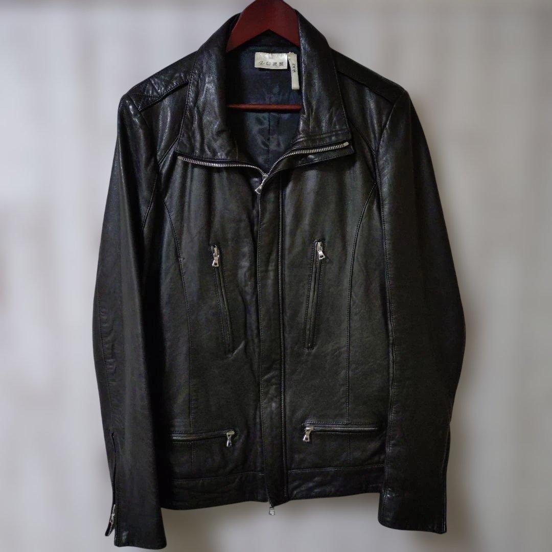最終値下げ　ライダースジャケットAZ　やわらかい羊革 ITEMS｜ブラックマーケット｜名古屋の革ジャン取扱専門店｜Lewis