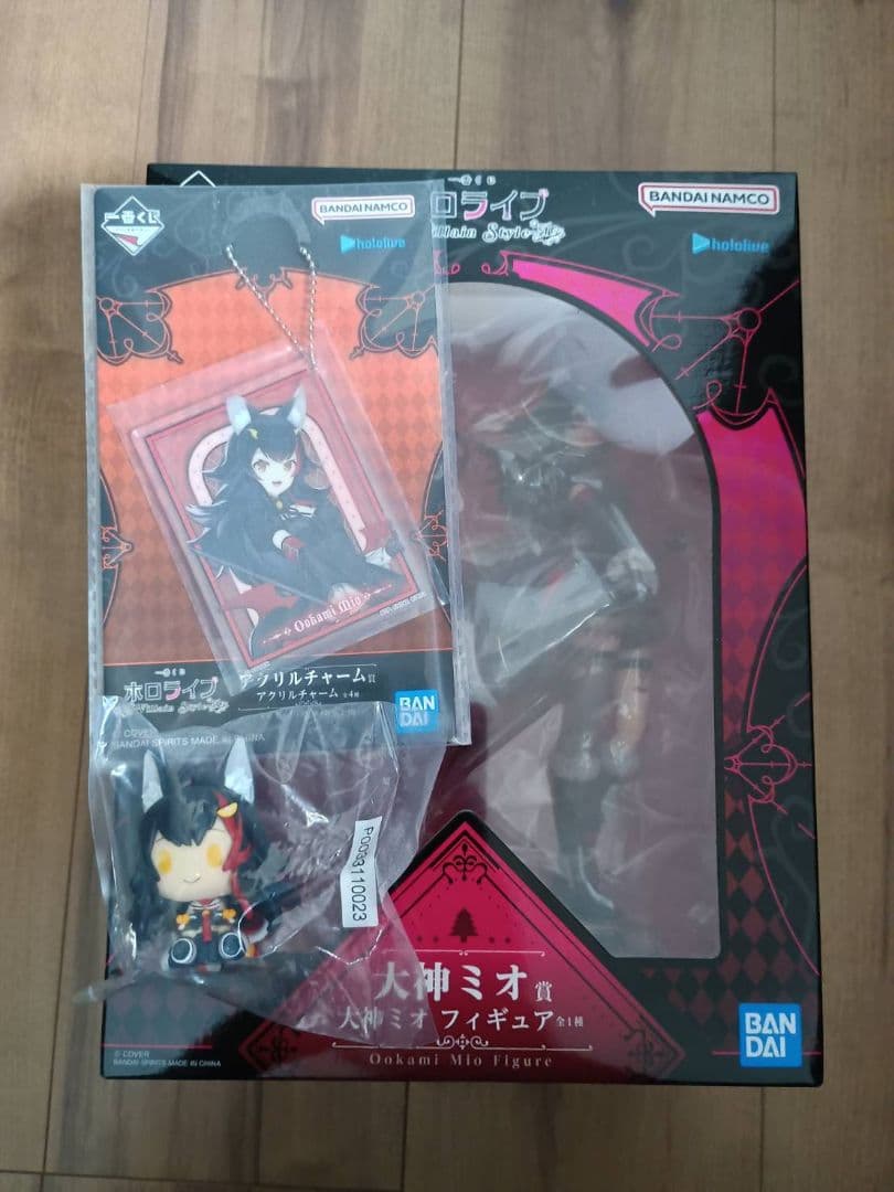 一番くじ　ホロライブ大神ミオフィギュア＆アクリルチャーム　Vol4ちょこのっこ付 一番くじ ホロライブ 大神ミオのフィギュア＋ちょこのっこ＋アクリル