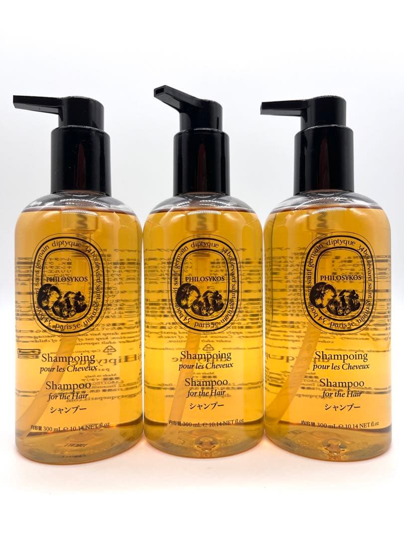 【新品未使用300ml×3本セット】diptyque シャンプー　匿名配送